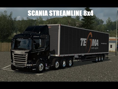 Euro Truck Simulator 2 Scania Streamline R400 8x4
