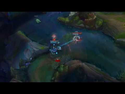 Thresh Bunnyfufuu into flash prediction and blind hook