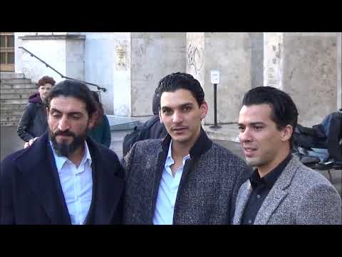 Numan ACAR & Amir Elkacem & Tewfik Jallab @ Paris Fashion Week January 19, 2018 show Cerruti #PFW