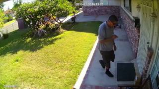 Thief stole UPS package at my front door