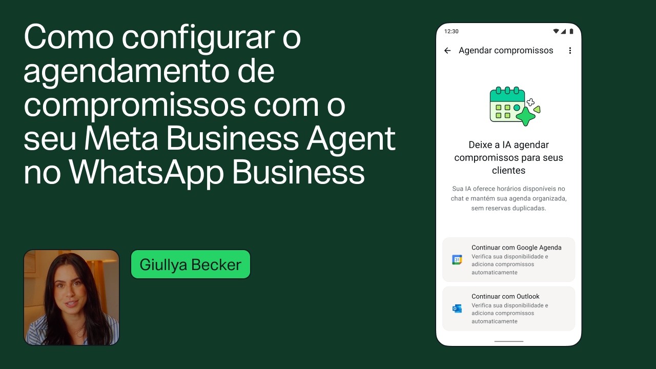 Como permitir que clientes agendem atendimentos automaticamente no WhatsApp com IA | Agendamentos