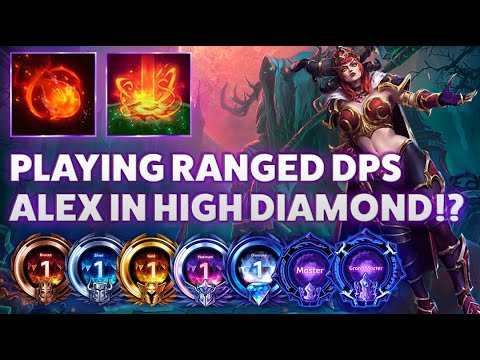 Alexstrasza Cleansing Flame - PLAYING RANGED DPS ALEX IN HIGH DIAMOND!? - Bronze 2 GM S1 2023