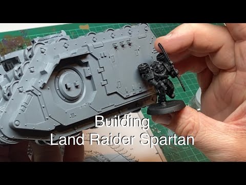 Building A Land Raider Spartan For Warhammer30k | Horus Heresy Age Of Darkness