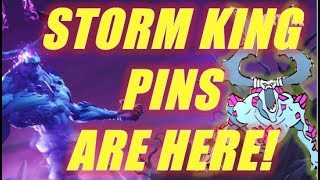 Storm King Pins Are Arriving! / Fortnite