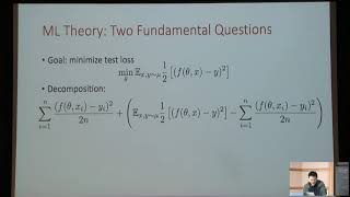 On the Connection between Neural Networks and Kernels: a Modern Perspective - Simon Du