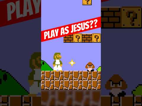 Play as JESUS in Super Mario Bros. (NES)!!