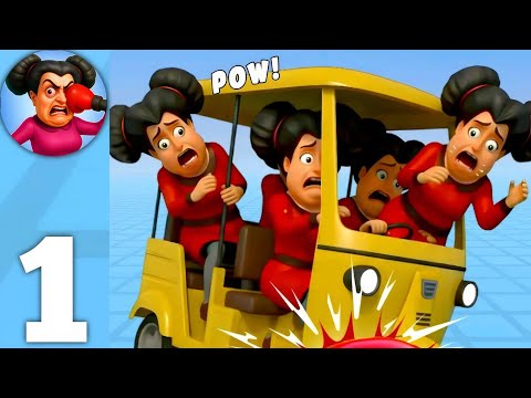 Crazy Aunty Game: Kick & Punch - All Levels 1-35 Gameplay Walkthrough (Android,iOS)