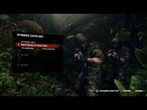 Zagrajmy W SHADOW OF THE TOMB RAIDER NEW 2018 PL 4k 30fps :)  PS4 PRO 1080p FPS60 Live 1