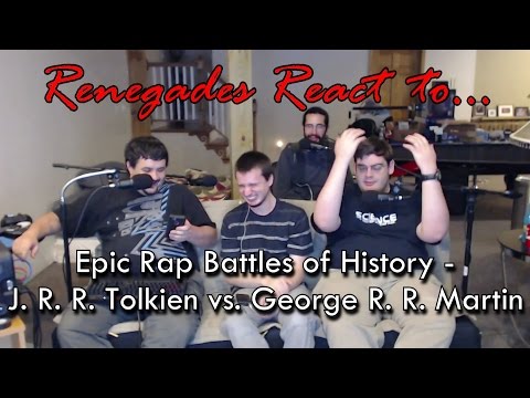 Renegades React to... Epic Rap Battles of History - J. R. R. Tolkien vs. George R. R. Martin