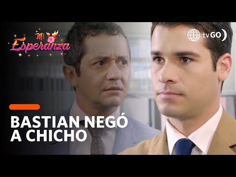 Bastian behaves like a perfect stranger with Chicho! | Mi Esperanza | América Televisión