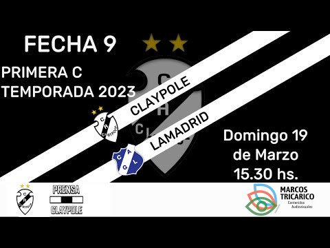 CLAYPOLE VS LAMADRID FECHA 9 - TEMPORADA 2023 - PRIMERA C