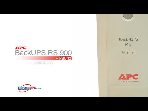 RBC32 Battery Replacement for APC BackUPS RS 900