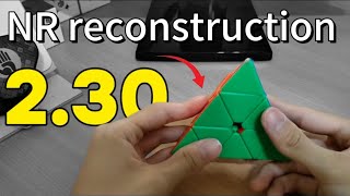 Pyraminx (Average) 2.30 nr reconstruction.