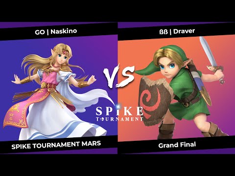 SpikeT Février Grand Final - GO | Naskino (Zelda) VS ßß | Draver (Young Link)