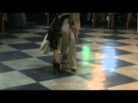  Ayelén Maldonado  and  Martin Luna  are  dancing  to  the  tango  "  Despues  "