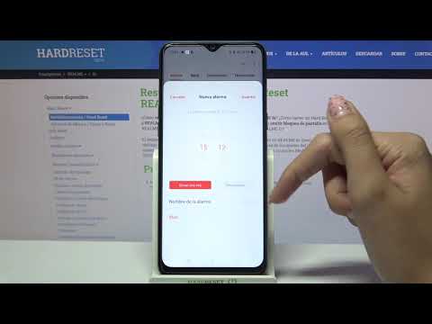 Cómo poner alarma en Realme 6i - usar despertador