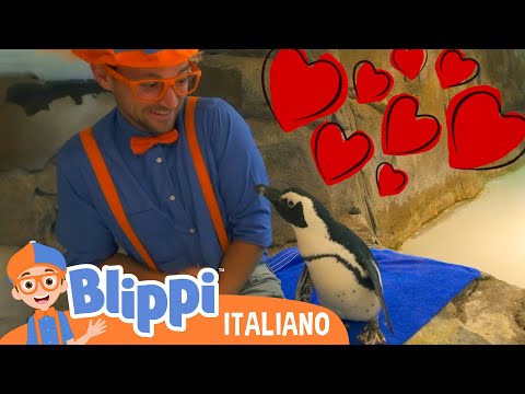 Blippi e l’Acquario - Scopri pesci e animali 🐟 | Blippi in Italiano | Video educativi per bambini
