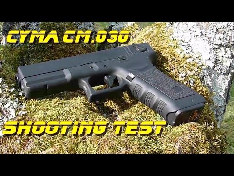 [AIRSOFT] SHOOTING TEST - CYMA CM.030 (GLOCK G18C)