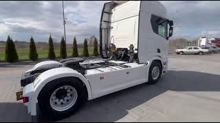 Scania R450 / RETARDER / WYSOKA KABINA / ACC / KLIMA POSTOJOWA / 2020 / truck tractor | Image 4 - Autoline