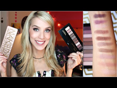 Loreal La Palette Nude 2 Review + Comparison | LeighAnnSays Video