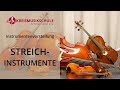 Streichinstrumente Instrumentenvorstellung Der KMS Ammerland