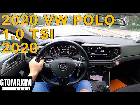 2020 Volkswagen Polo 1.0 TSI DSG - POV TEST DRIVE