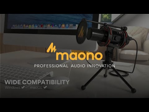 USB Мікрофон для подкастерів Maono PM471TS в наборі з аксесуарами