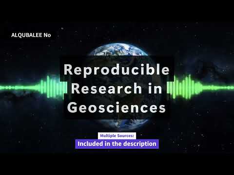 1.19 Reproducible Research in Geosciences | via #Google #Notebooklm.