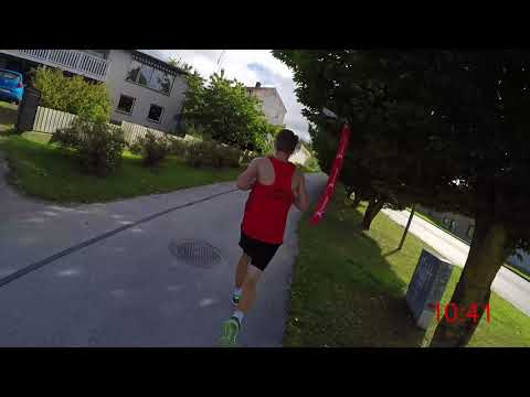 Blodomloppet 2017 Visby - 5 km (Löparperspektiv)