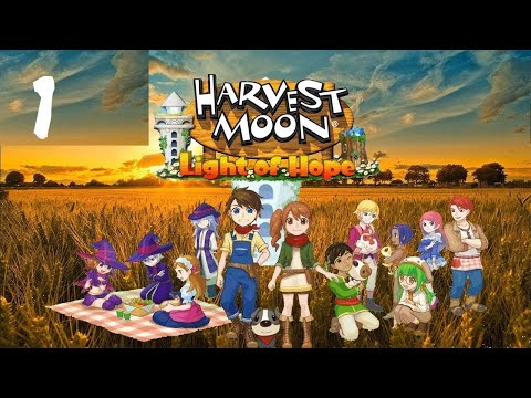 Harvest Moon: Light Of Hope [PC] EP1 =Year1 Spring= Gameplay - YouTube