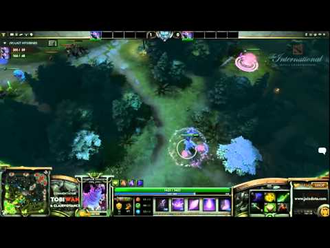 iG Ferarri430 vs Tongfu Mu Part 1   1v1 Solo Mid Championship The International 3   TobiWan & Clairv
