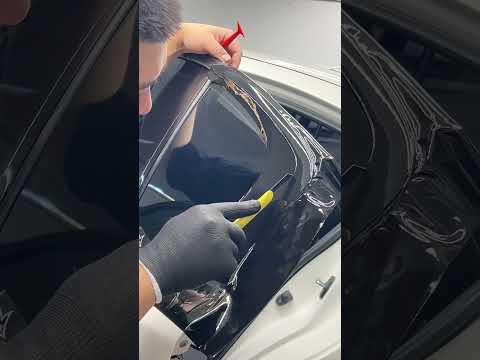 Chrome delete using 3M gloss black vinyl wrap!