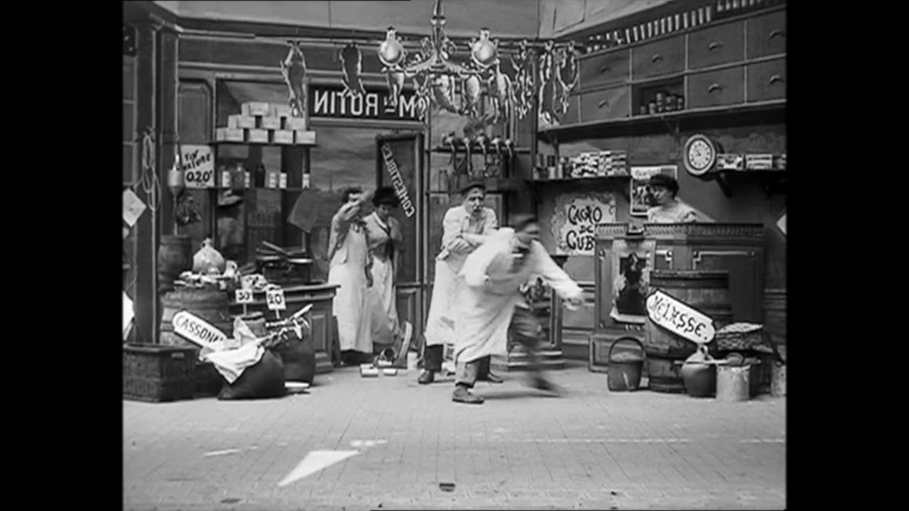 Amour et mélasse (1908) His First Job (Méliès)