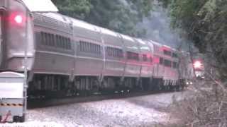 preview picture of video 'The Amtrak Crescent #20 With The Awesome Crew! Lithia Springs,Ga 09-24-2013© HD'