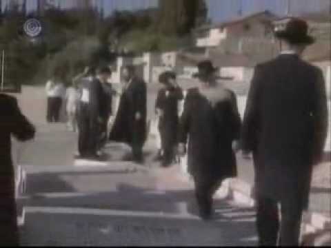 cantor yakov Rosenfeld With Cantor Yossele Rosenblatt  on TV news רוזנפלד בחדשות