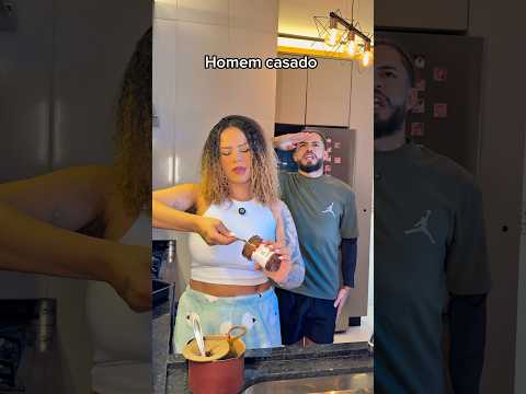 Homem casado tem que passar por isso #humor #casal #comedia