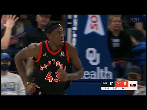 Pascal Siakam SMOOTH Criminal Spin Move!