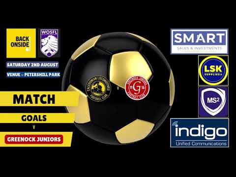 Caley Loco's v Greenock Juniors