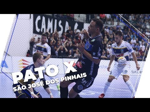 PATO FUTSAL 6 X 1 SÃO JOSE DOS PINHAIS - GOLS - SÉRIE OURO 2018