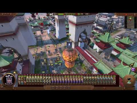 Ultimate Grand Cathay Siege Defense w Commentary - Total War Warhammer 3