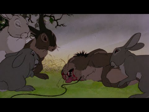 Watership Down 1978 Snare trap 4K HDR