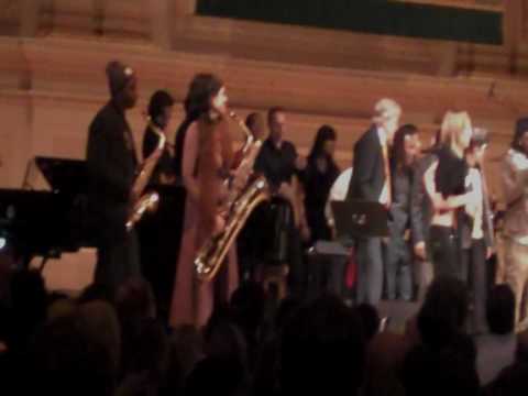 Pierce Turner  live Carnegie Hall - Finale, Patti Smith, Iggy Popet al.