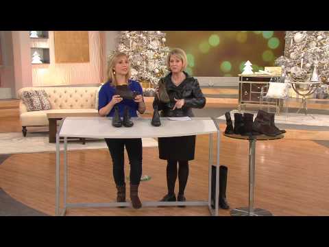 Clarks Leather Side Zip Ankle Boots - Nikki Star with Pat James-Dementri