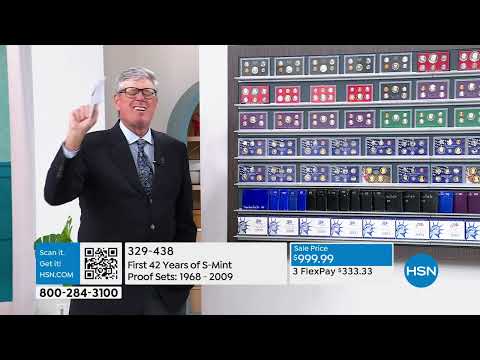 First 42 Years of SMint Proof Sets 1968  2009