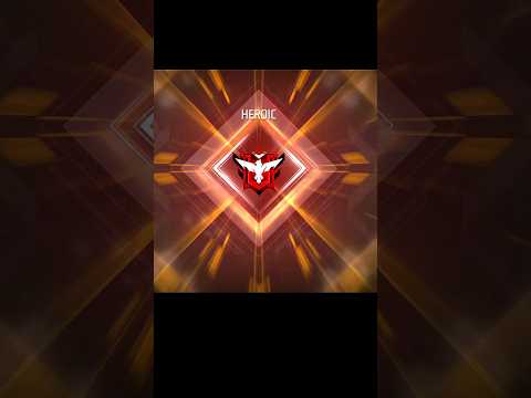 🥳 From Heroic to Master ☠: My Free Fire BR Rank Push Journey! 🔥🤯 #shorts