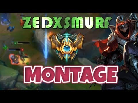 Zedxsmurf Montage ''S7 Rank 1 Zed'' (Best Of Zedxsmurf)