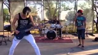 Her Blackened Heart live at Rose Park Amphitheater