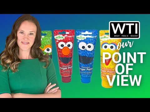 Leap Year Sesame Street Finger Paints - WTI product video review
