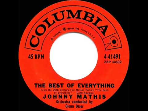 1959 OSCAR-NOMINATED SONG: The Best Of Everything - Johnny Mathis