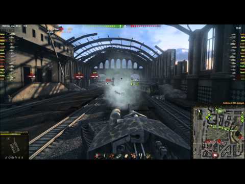 World Of Tanks - WT E100 Destroys an E100 Heavy - 5 Shots